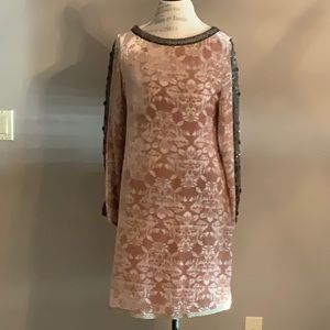 Sundance lace and velvet dress